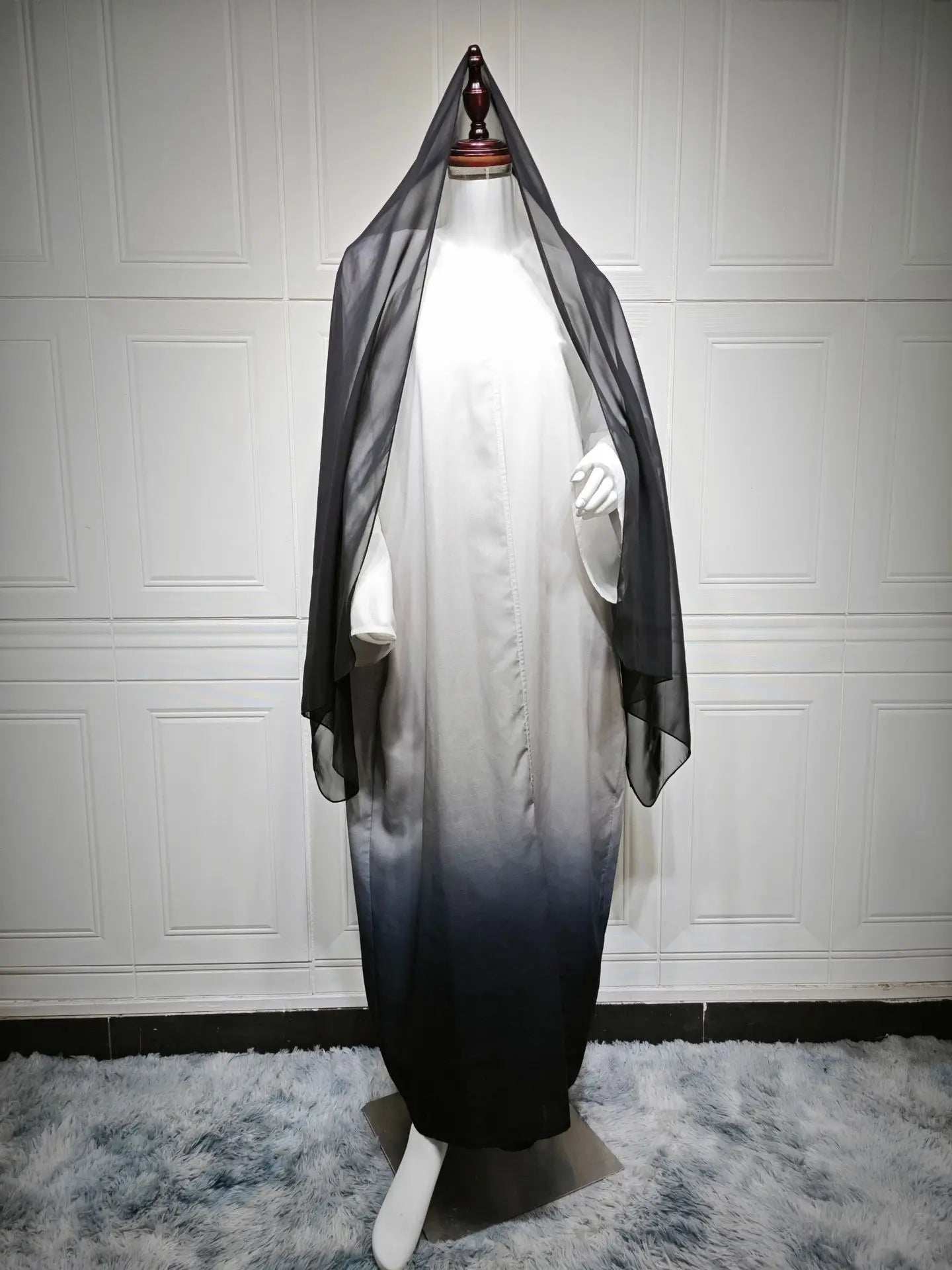 Gradient Shine Abaya Set - Abaya Vida