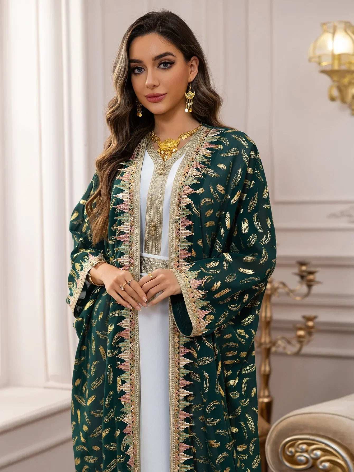 Regal 3-Piece Abaya Set - Abaya Vida