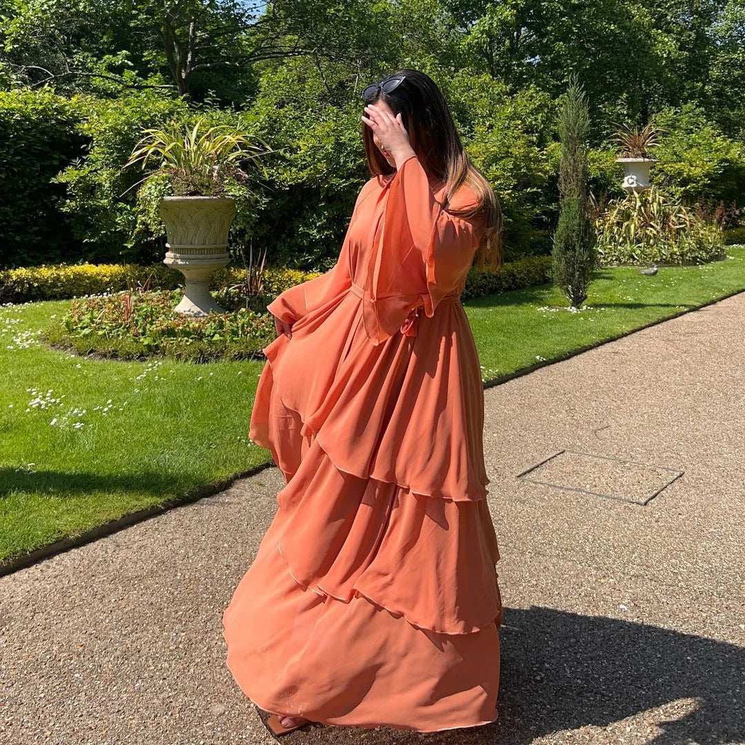 Lightweight Chiffon Abaya - Abaya Vida