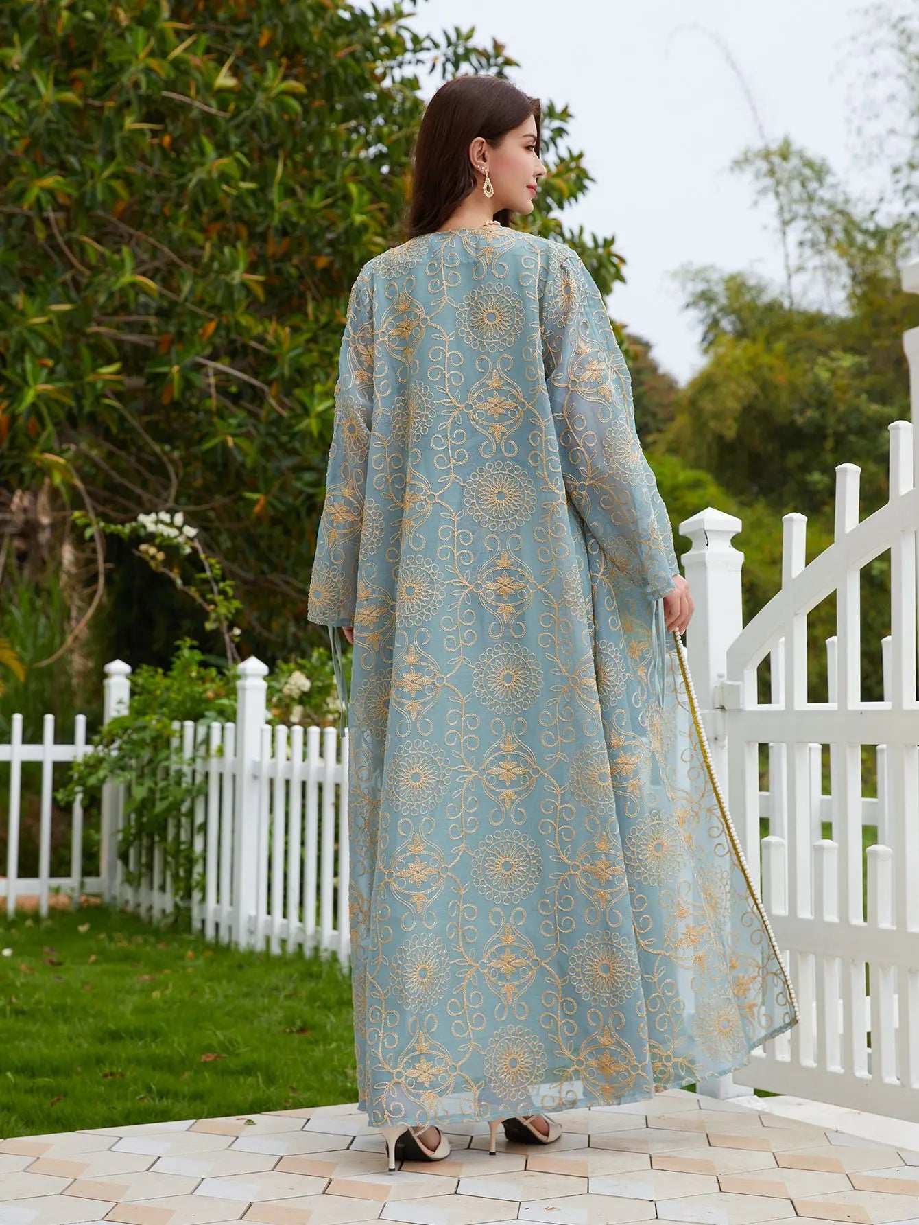 Twin Set Modest Abaya - Abaya Vida