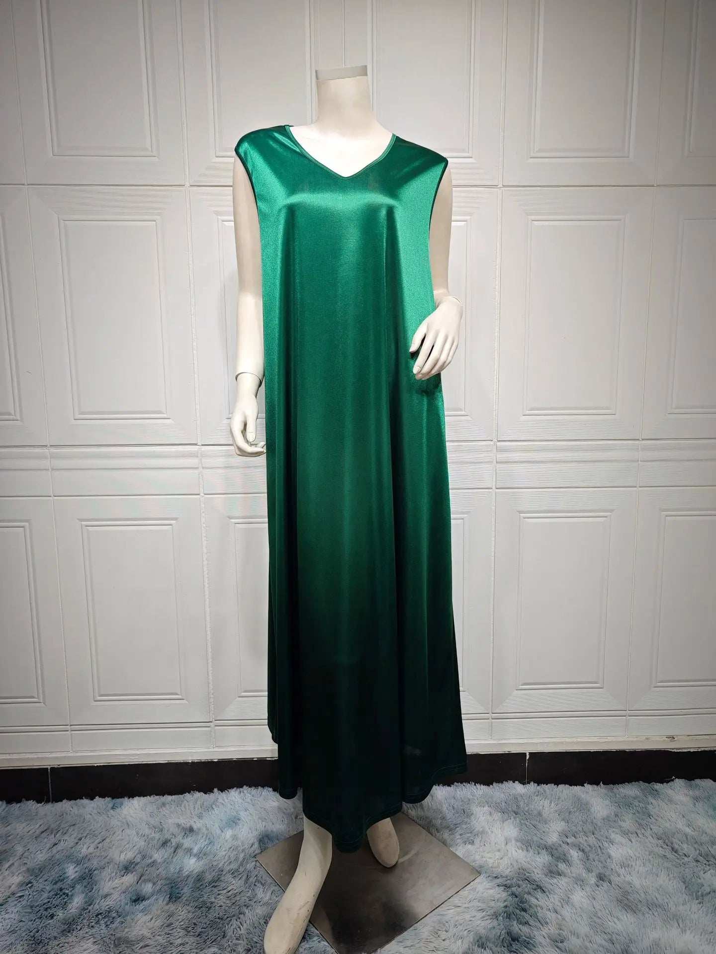 Shiny Two-Piece Abaya Set - Abaya Vida