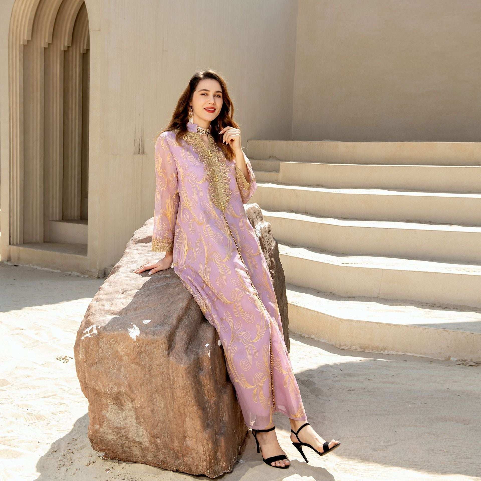 Elegant Wedding Kaftan Abaya - Abaya Vida