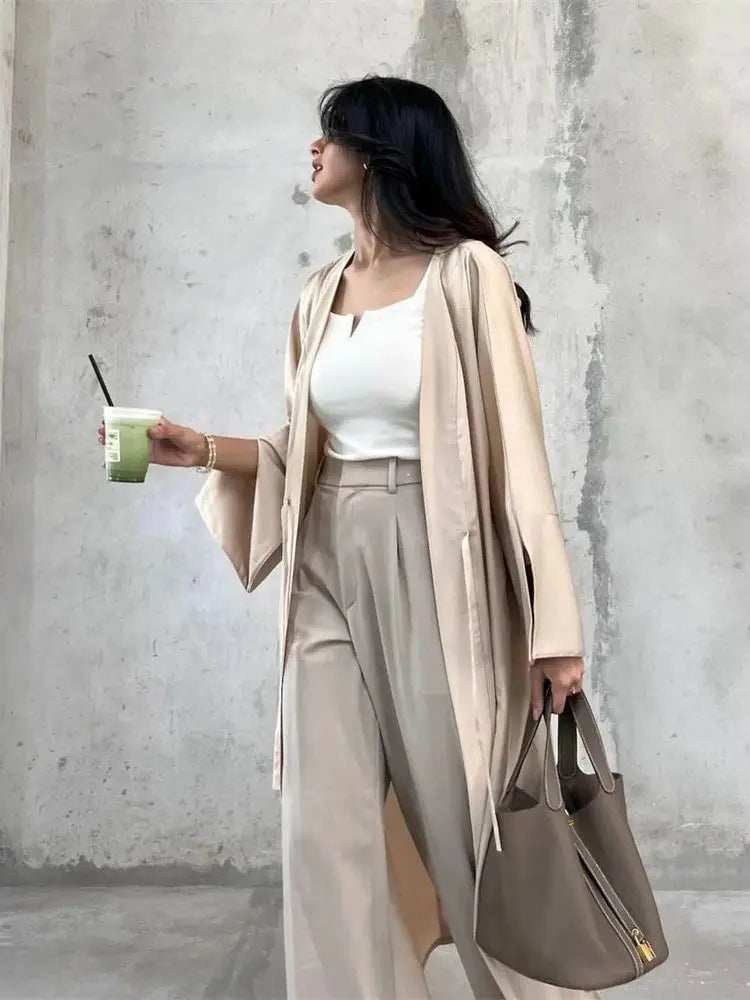 Pearl Satin Abaya - Abaya Vida