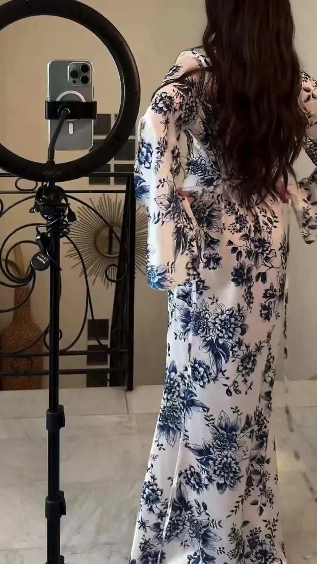 Parisian Grace Modest Dress - Abaya Vida