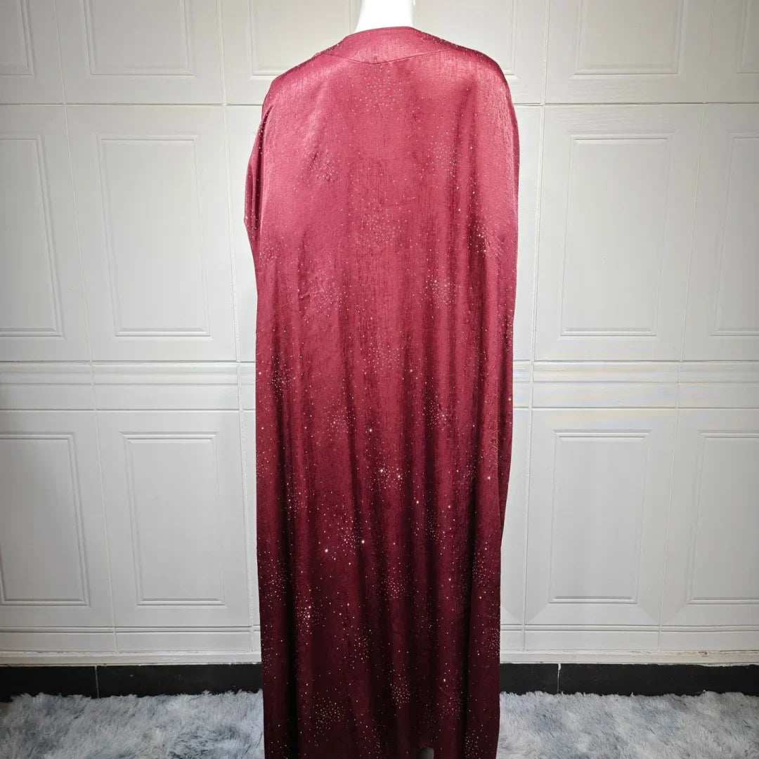 Satin Grace Abaya - Abaya Vida