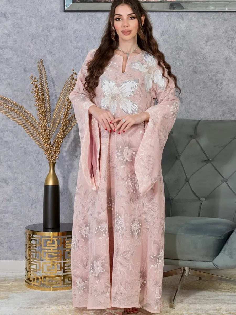 Royal Sequin Abaya - Abaya Vida