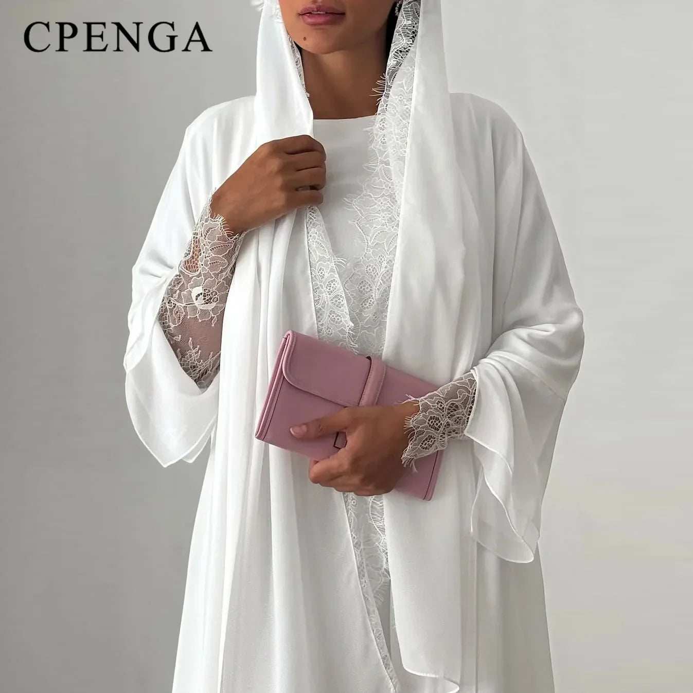 Luxe Chiffon Abaya Set - Abaya Vida