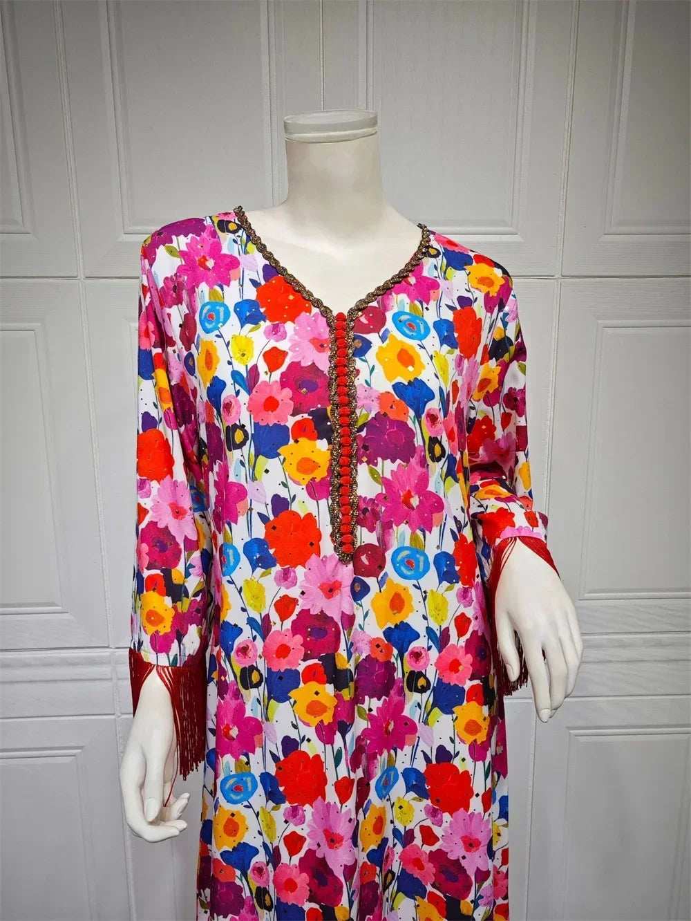 Tassel Grace Kaftan - Abaya Vida