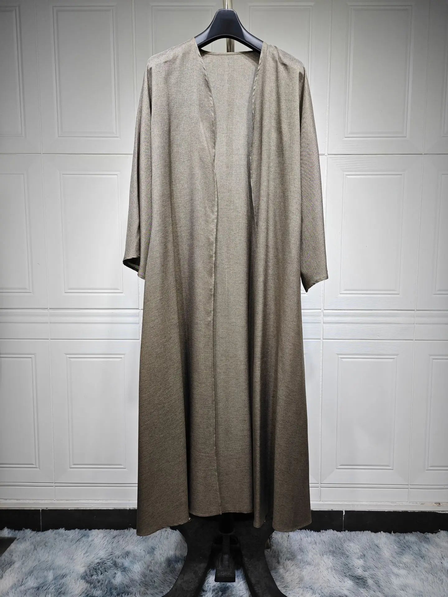 Eid Cardigan Robe – Wide Draped Open Front Abaya | AbayaVida