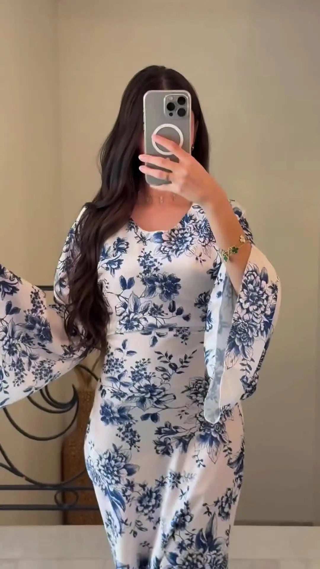 Parisian Grace Modest Dress - Abaya Vida