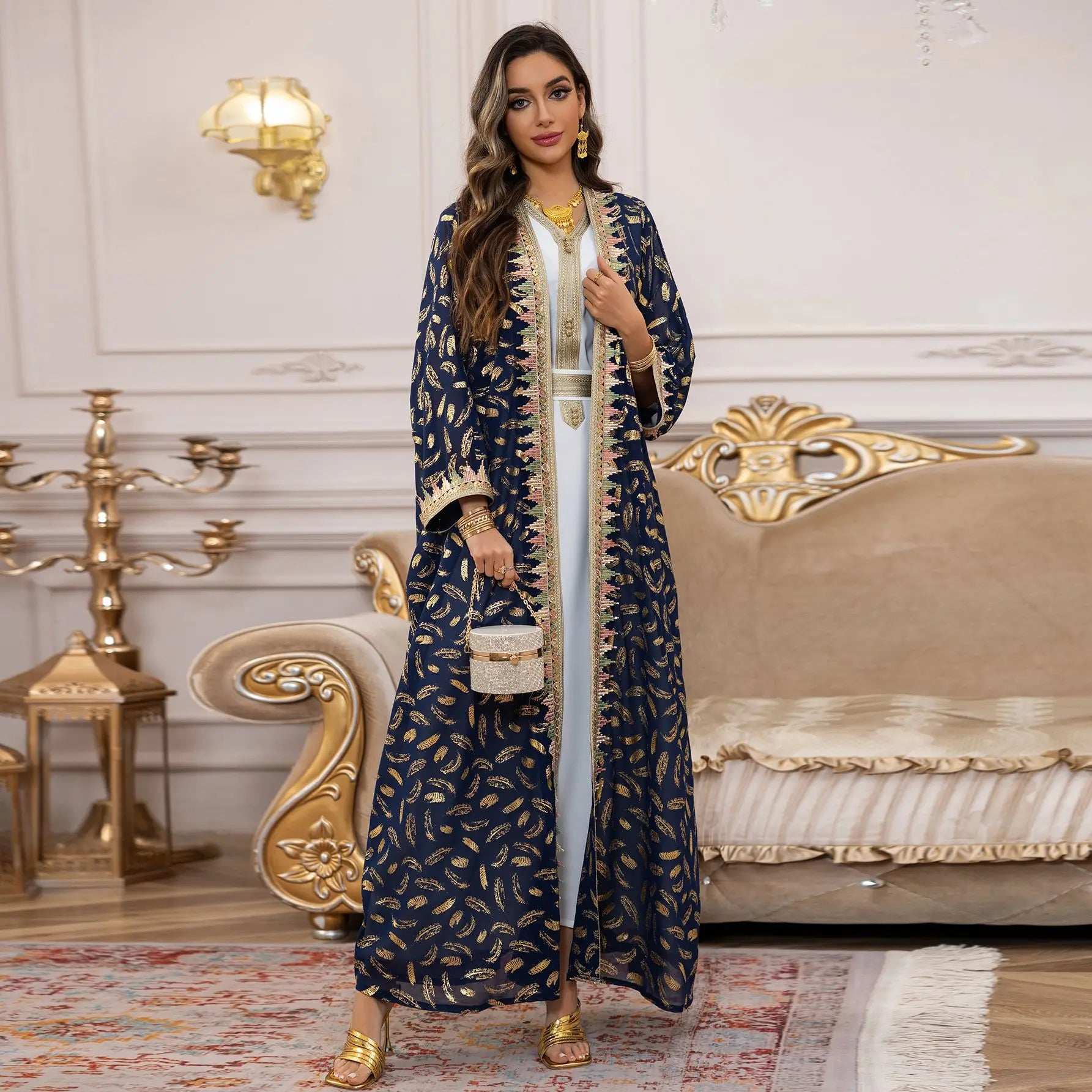 Regal 3-Piece Abaya Set - Abaya Vida