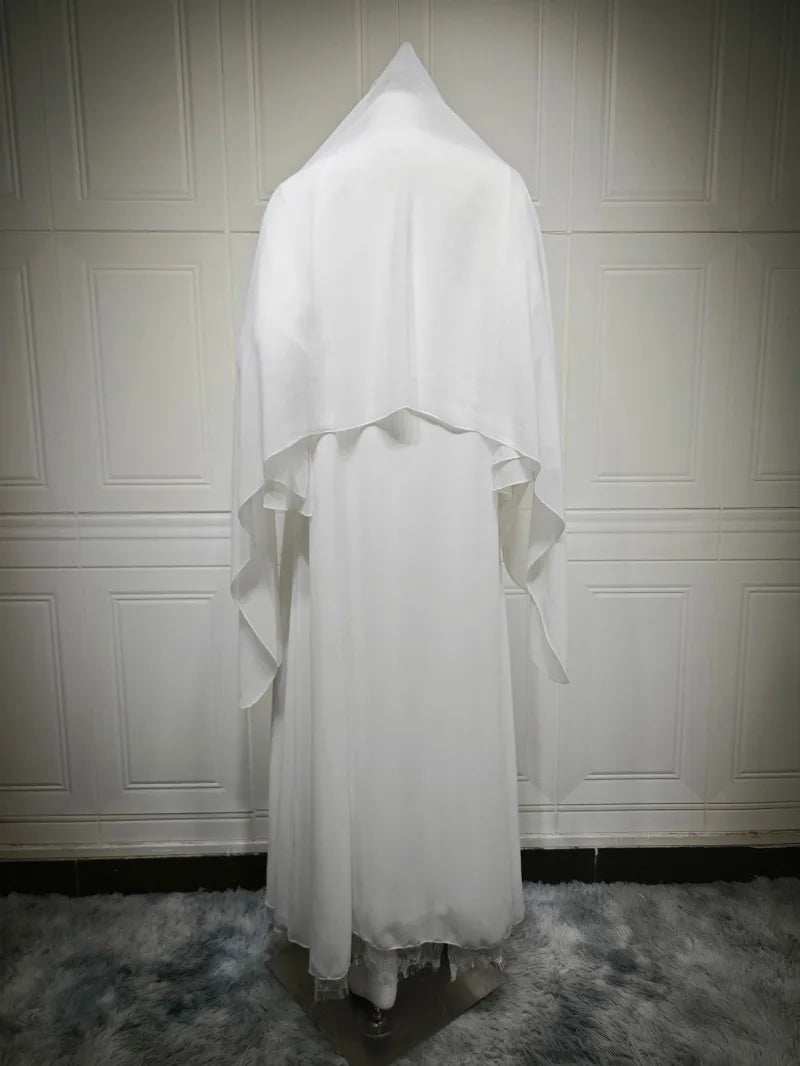 Luxe Chiffon Abaya Set - Abaya Vida