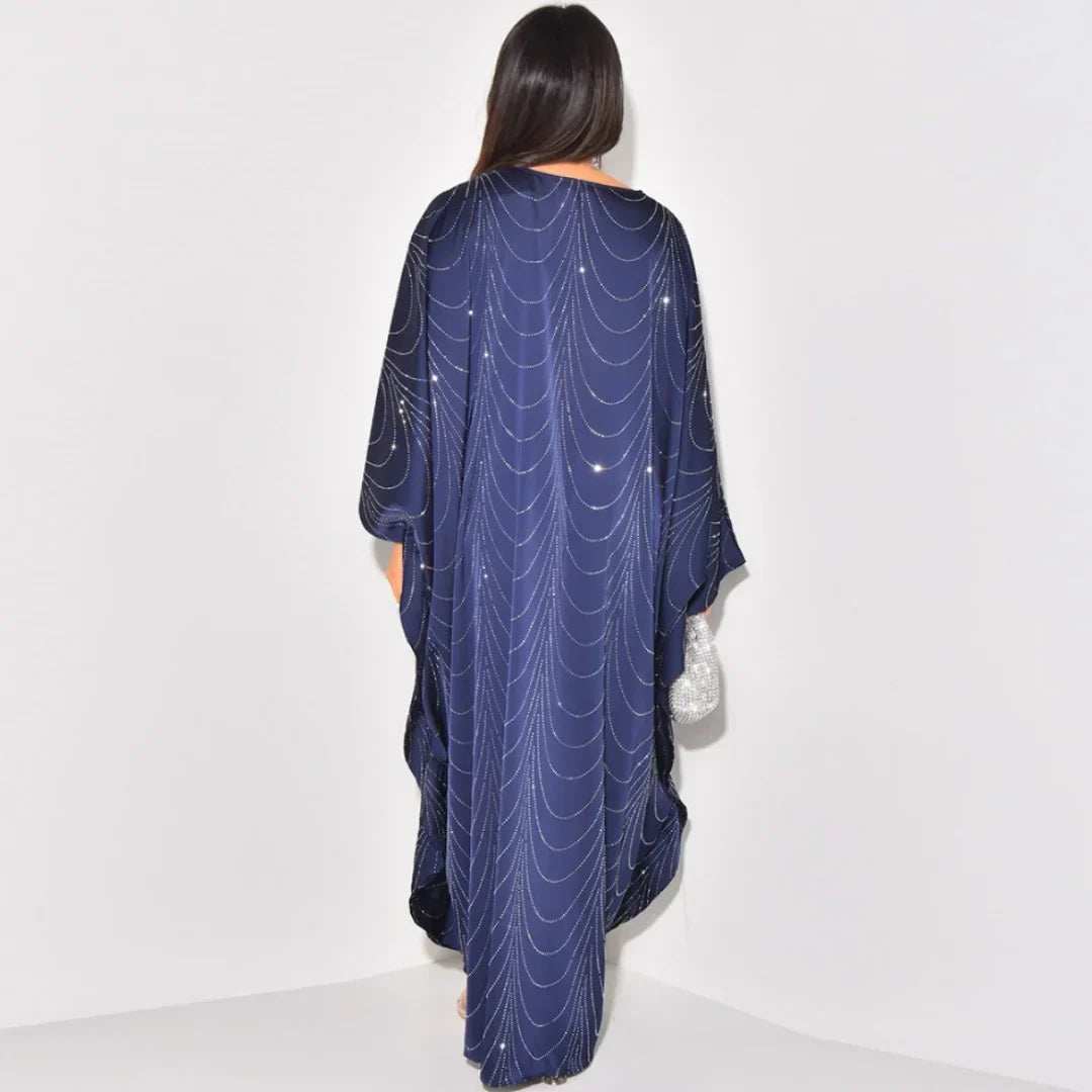 Diamond Satin Abaya - Abaya Vida