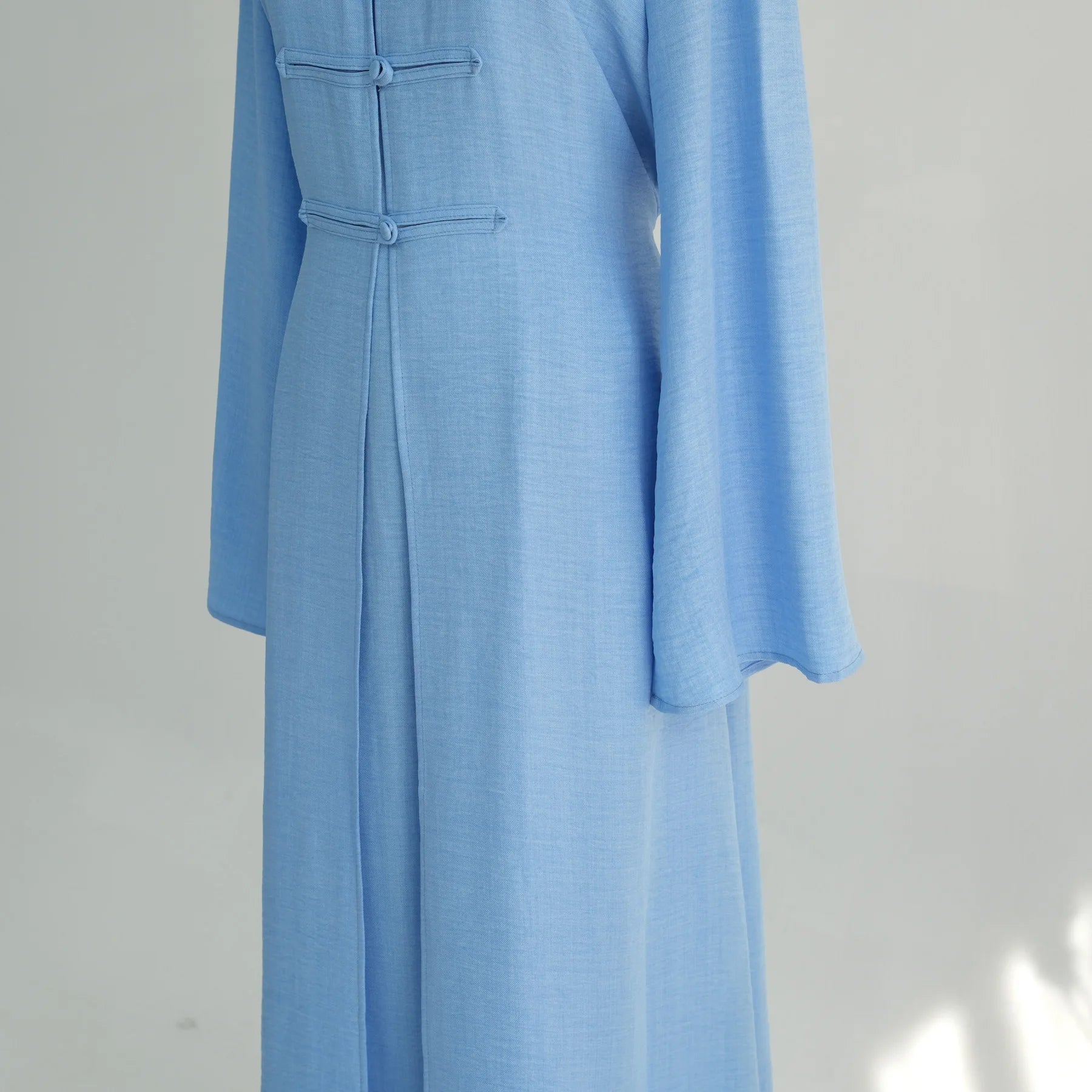 Two-Piece Arabic Modest Abaya Set – Cardigan & Inner Dress | AbayaVida