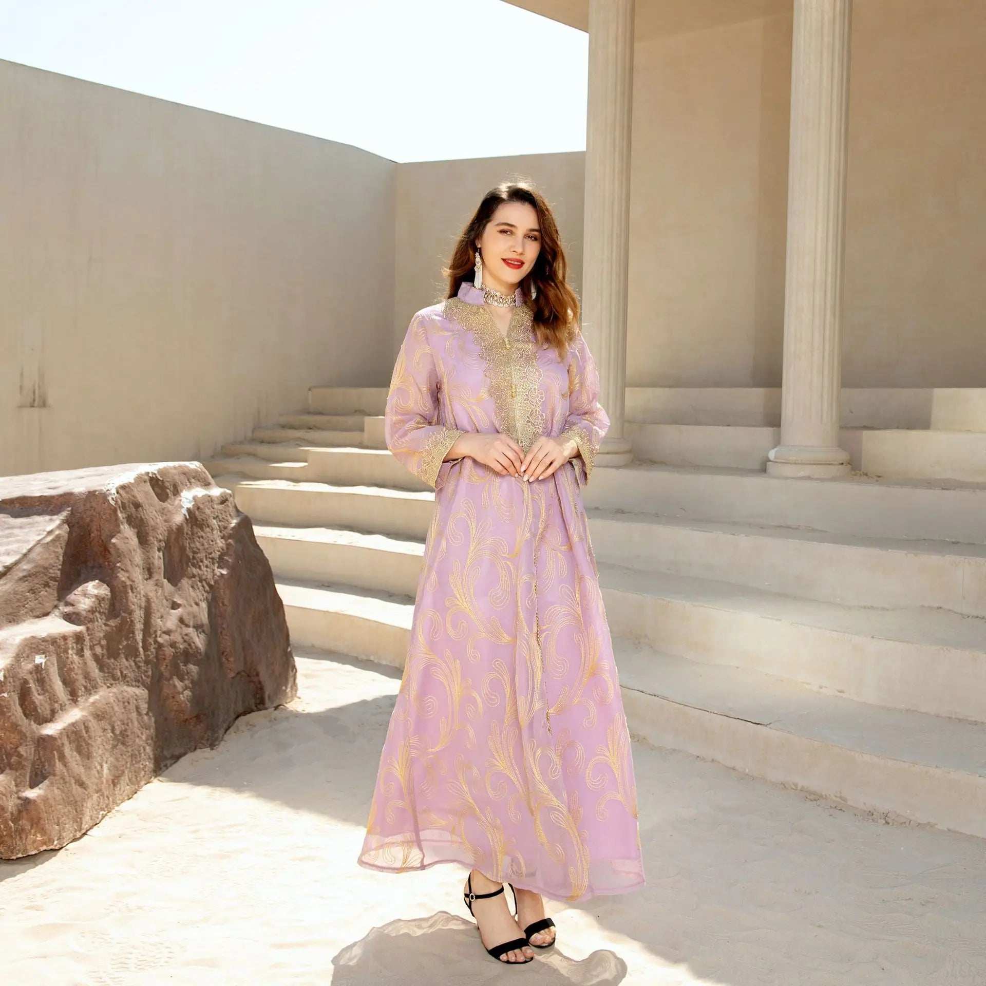 Elegant Wedding Kaftan Abaya - Abaya Vida