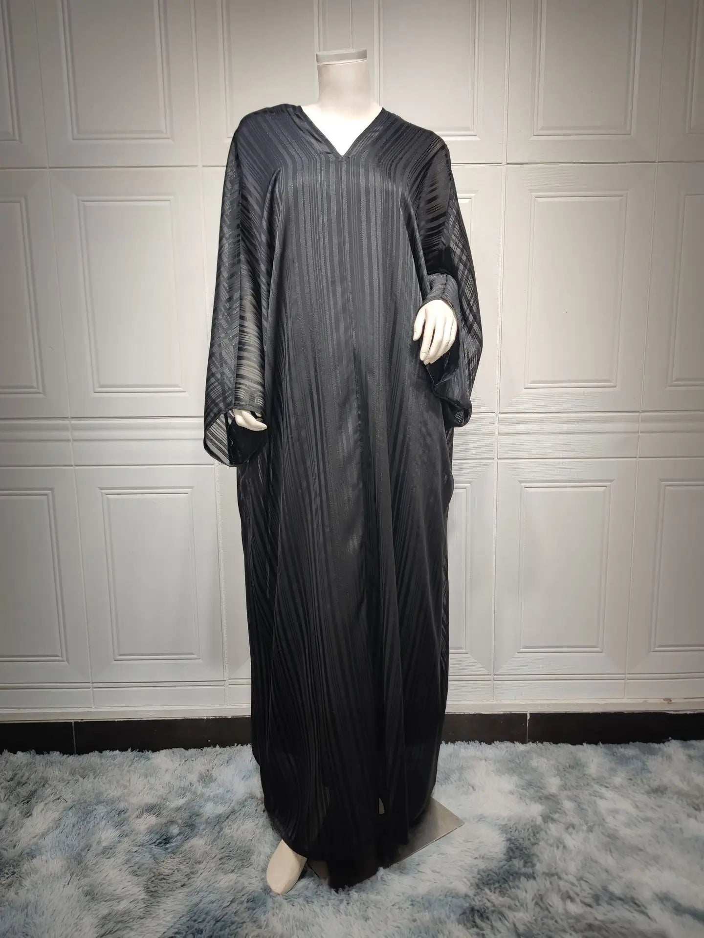 Shiny Two-Piece Abaya Set - Abaya Vida