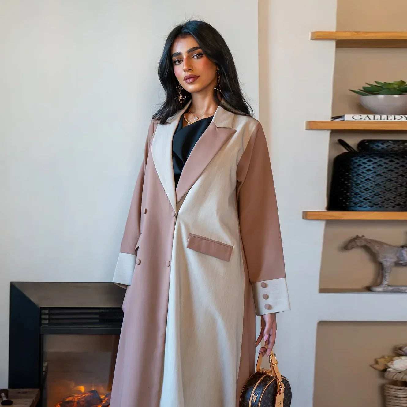Sahar Pink Abaya - Abaya Vida