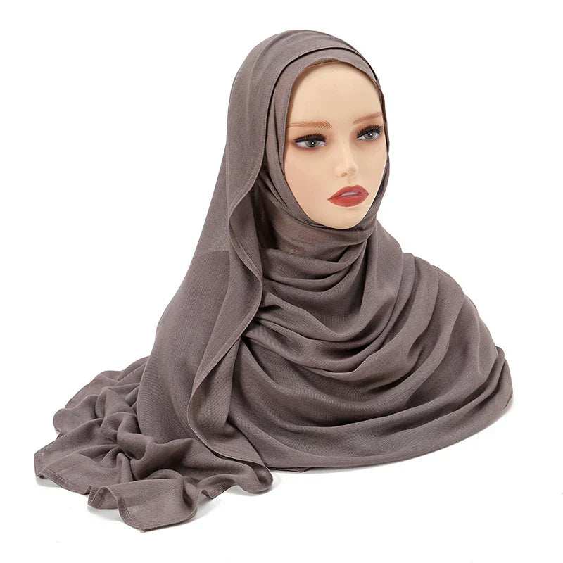 Breathable Modal Hijab – Lightweight & Oversized - Abaya Vida