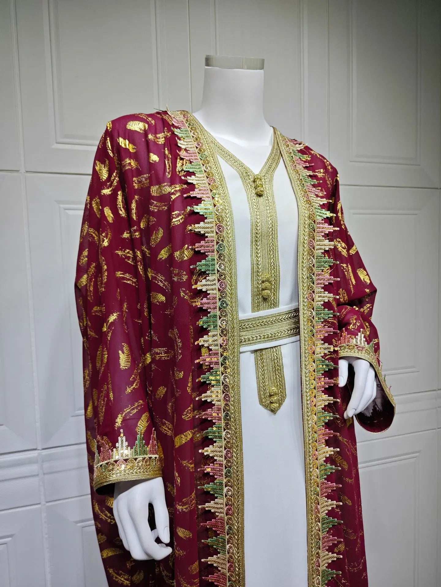 Regal 3-Piece Abaya Set - Abaya Vida