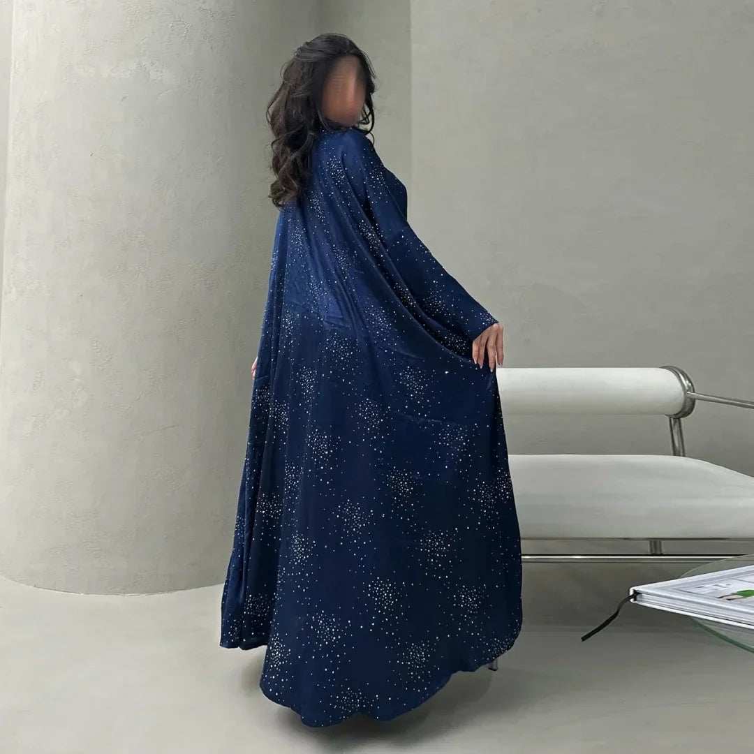 Satin Grace Abaya - Abaya Vida