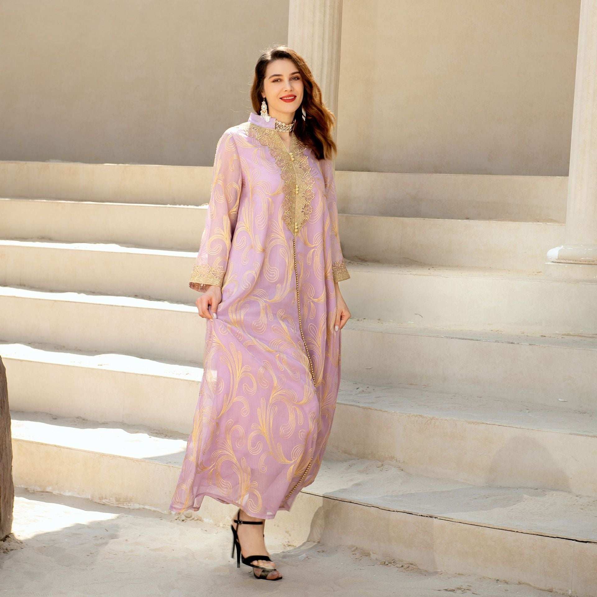 Elegant Wedding Kaftan Abaya - Abaya Vida