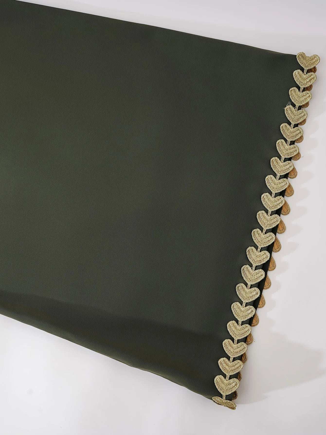 Emerald Gold Edge Abaya - Abaya Vida