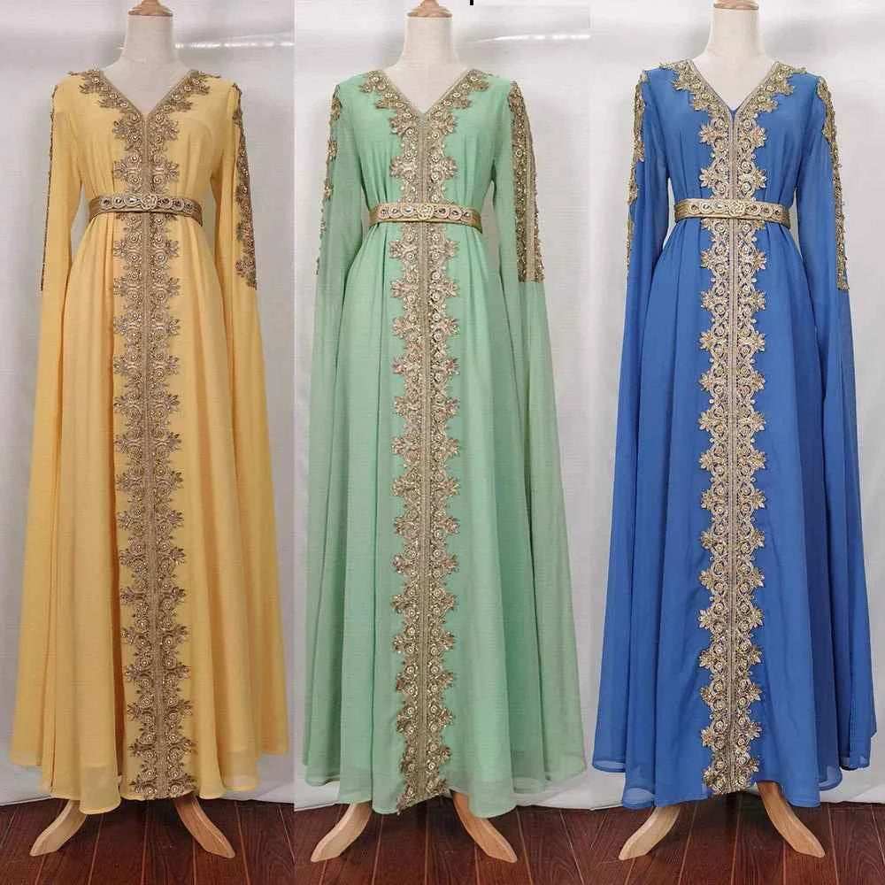 Morocco Ruffle Abaya Dress - Abaya Vida