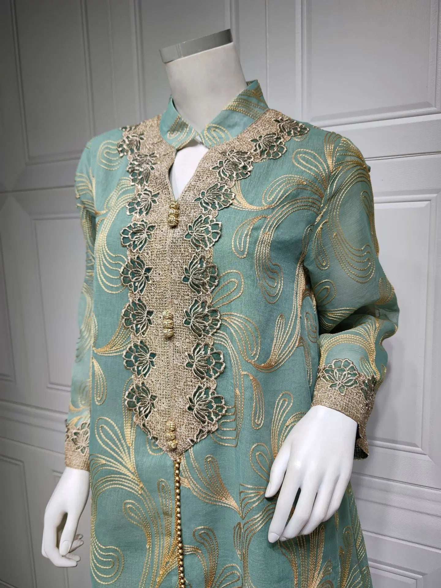 Elegant Wedding Kaftan Abaya - Abaya Vida