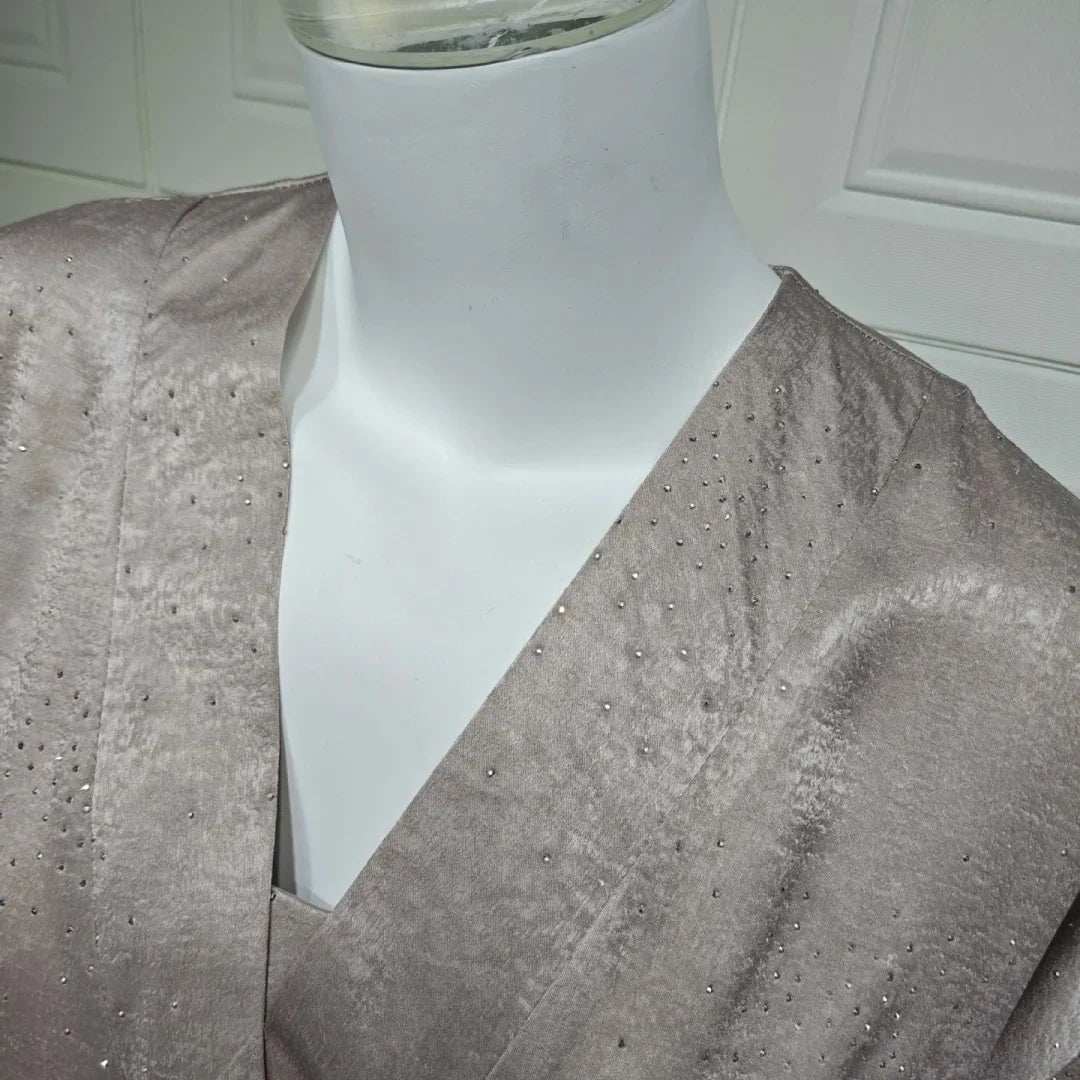 Satin Grace Abaya - Abaya Vida