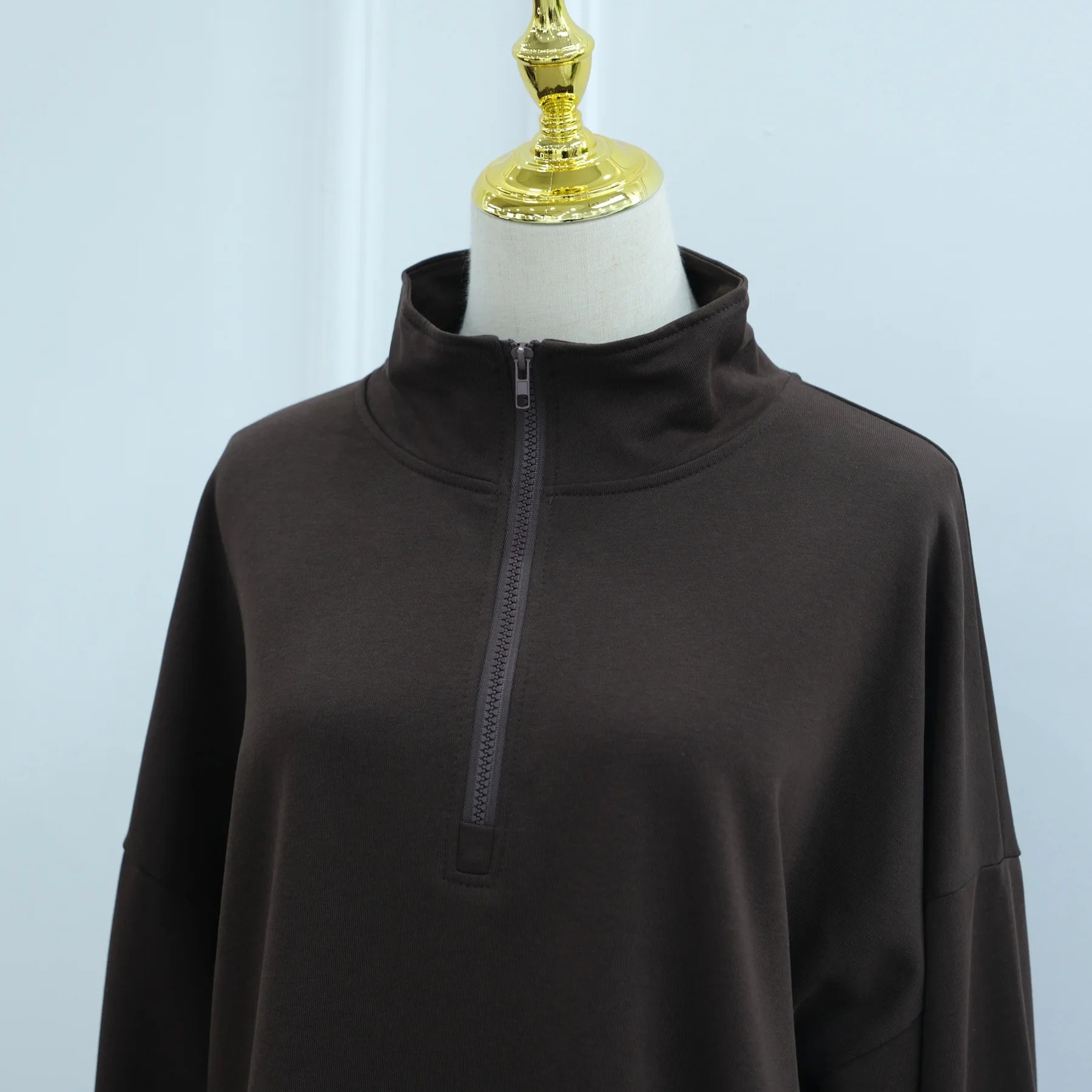 Two Piece Cotton Abaya Suit for Women – Elegant Top & Skirt Set