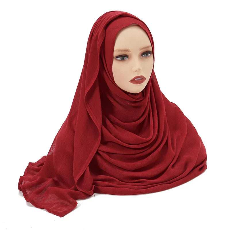 Breathable Modal Hijab – Lightweight & Oversized - Abaya Vida