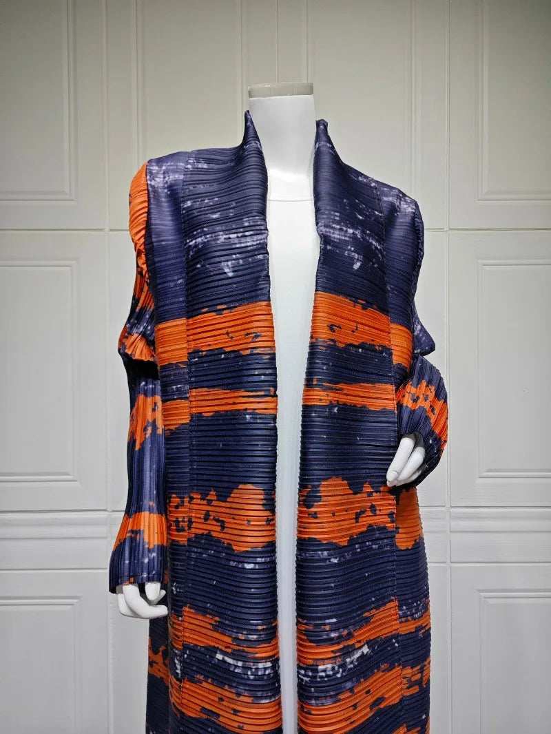 Luxury Pleated Abaya - Abaya Vida