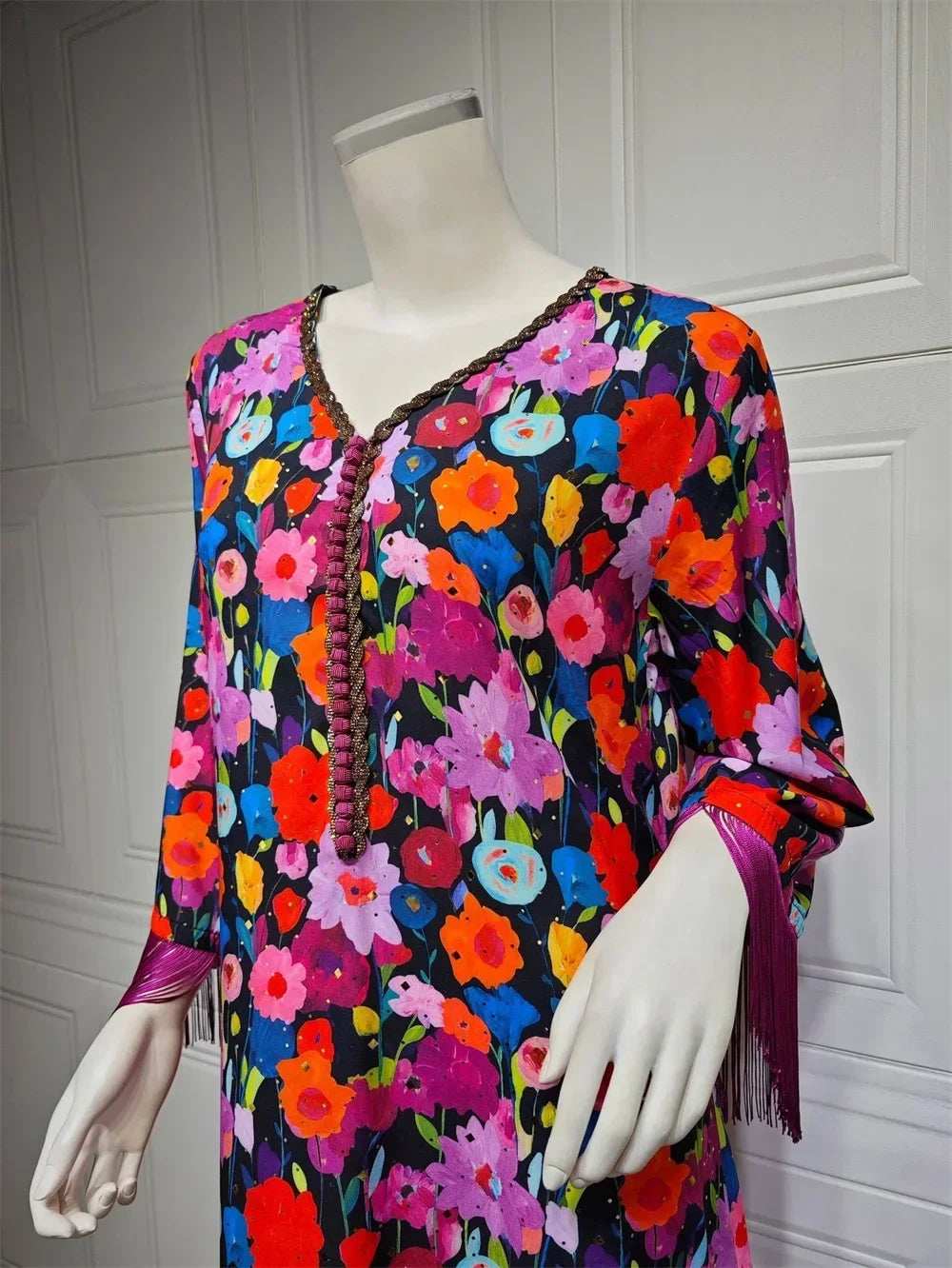 Tassel Grace Kaftan - Abaya Vida