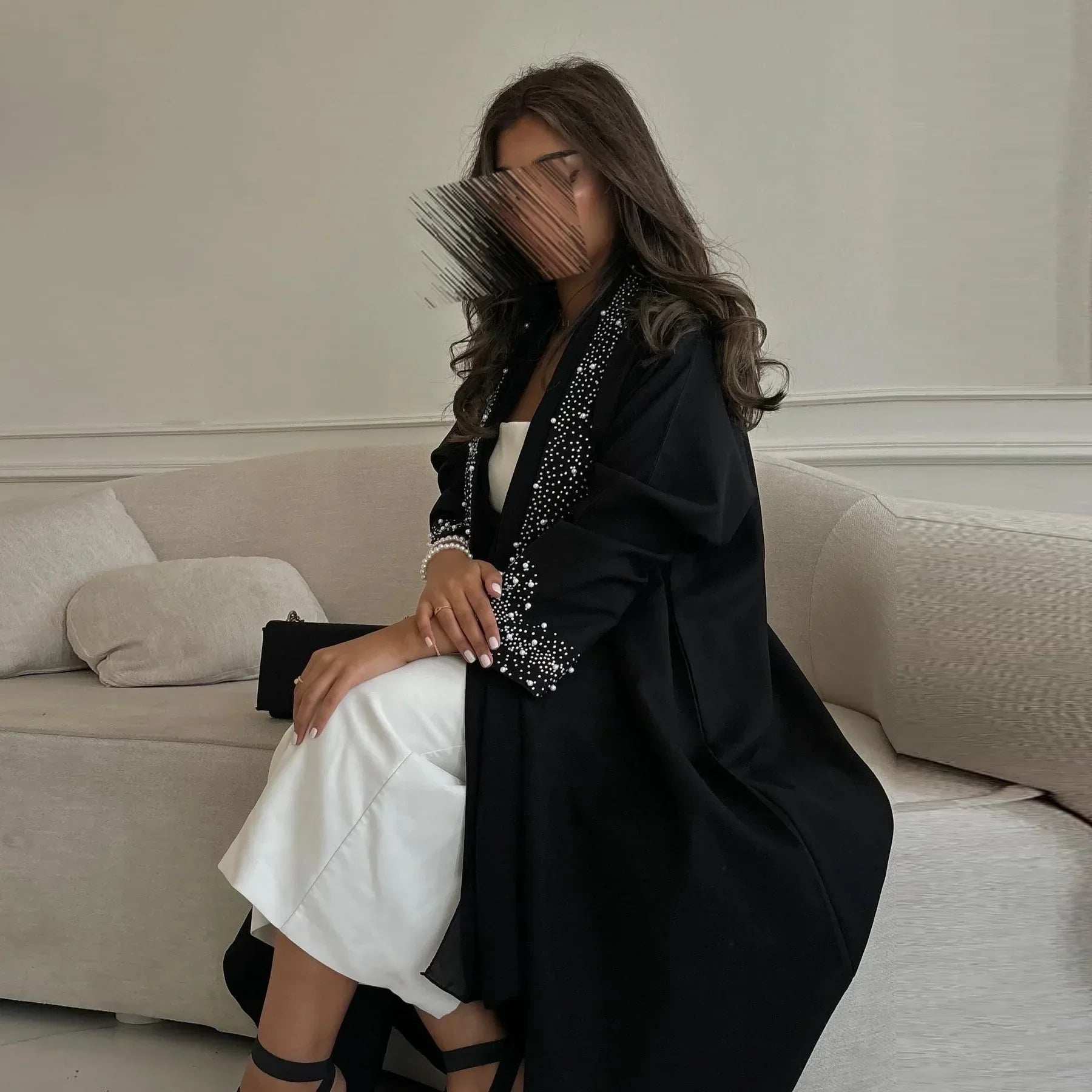 Noor Open Abaya - Abaya Vida