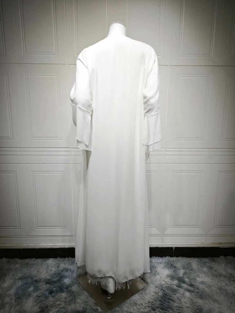 Luxe Chiffon Abaya Set - Abaya Vida