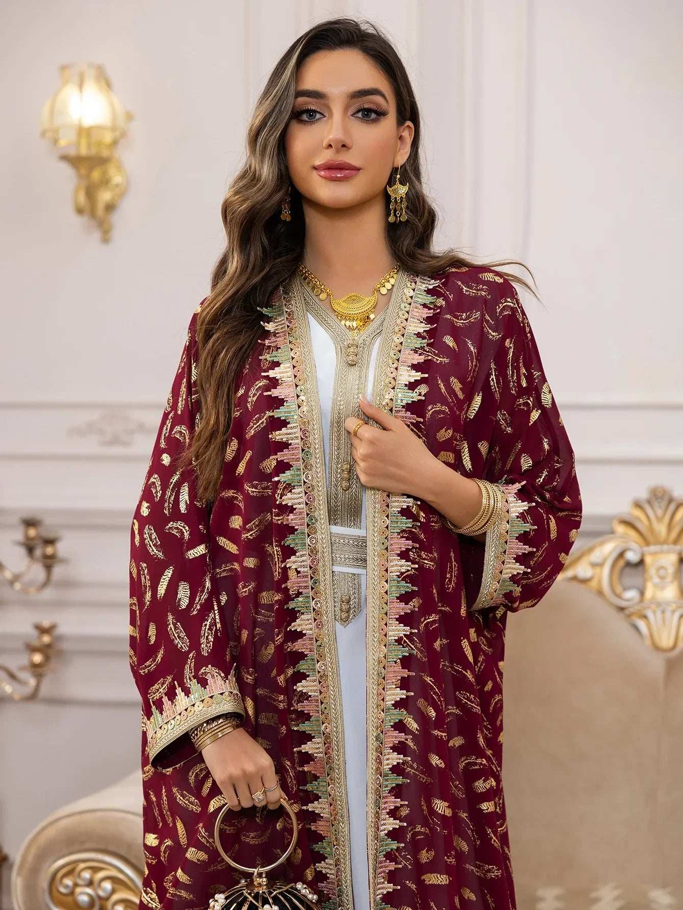 Regal 3-Piece Abaya Set - Abaya Vida