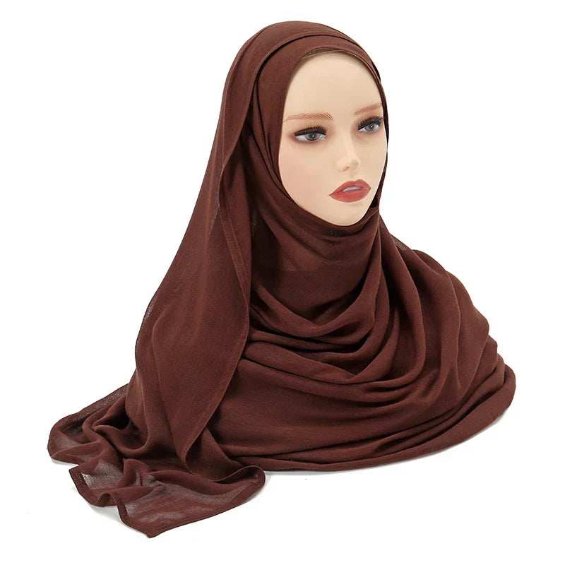 Breathable Modal Hijab – Lightweight & Oversized - Abaya Vida