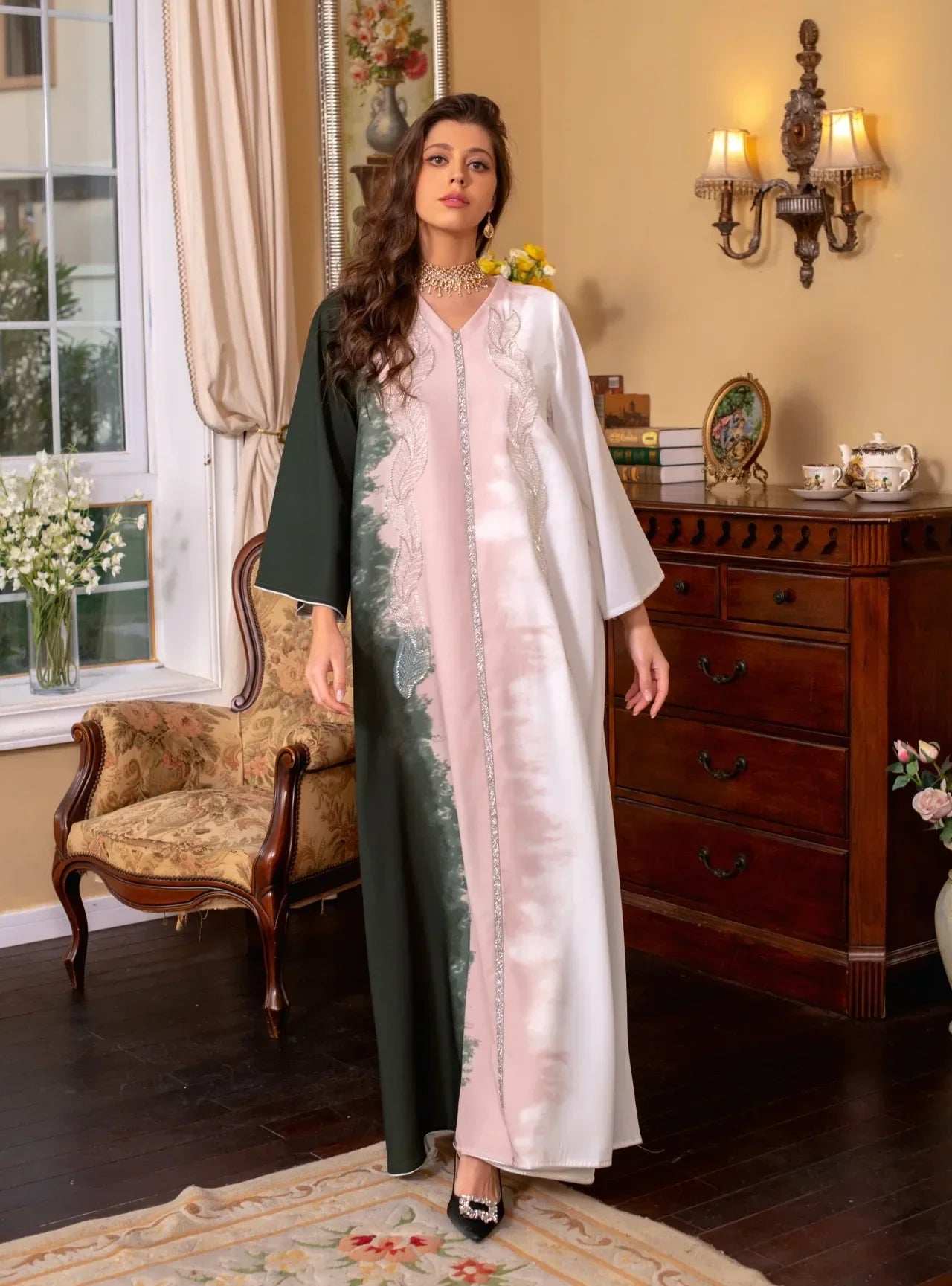 Evening Glow Abaya - Abaya Vida