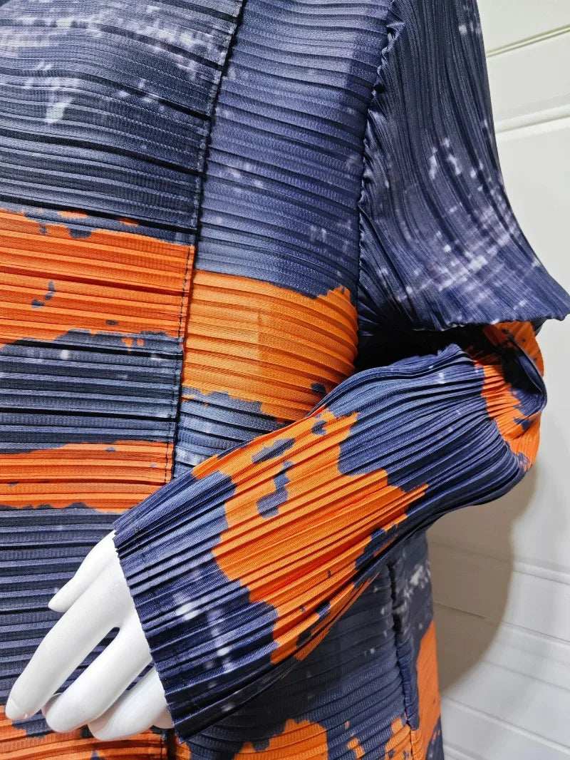 Luxury Pleated Abaya - Abaya Vida