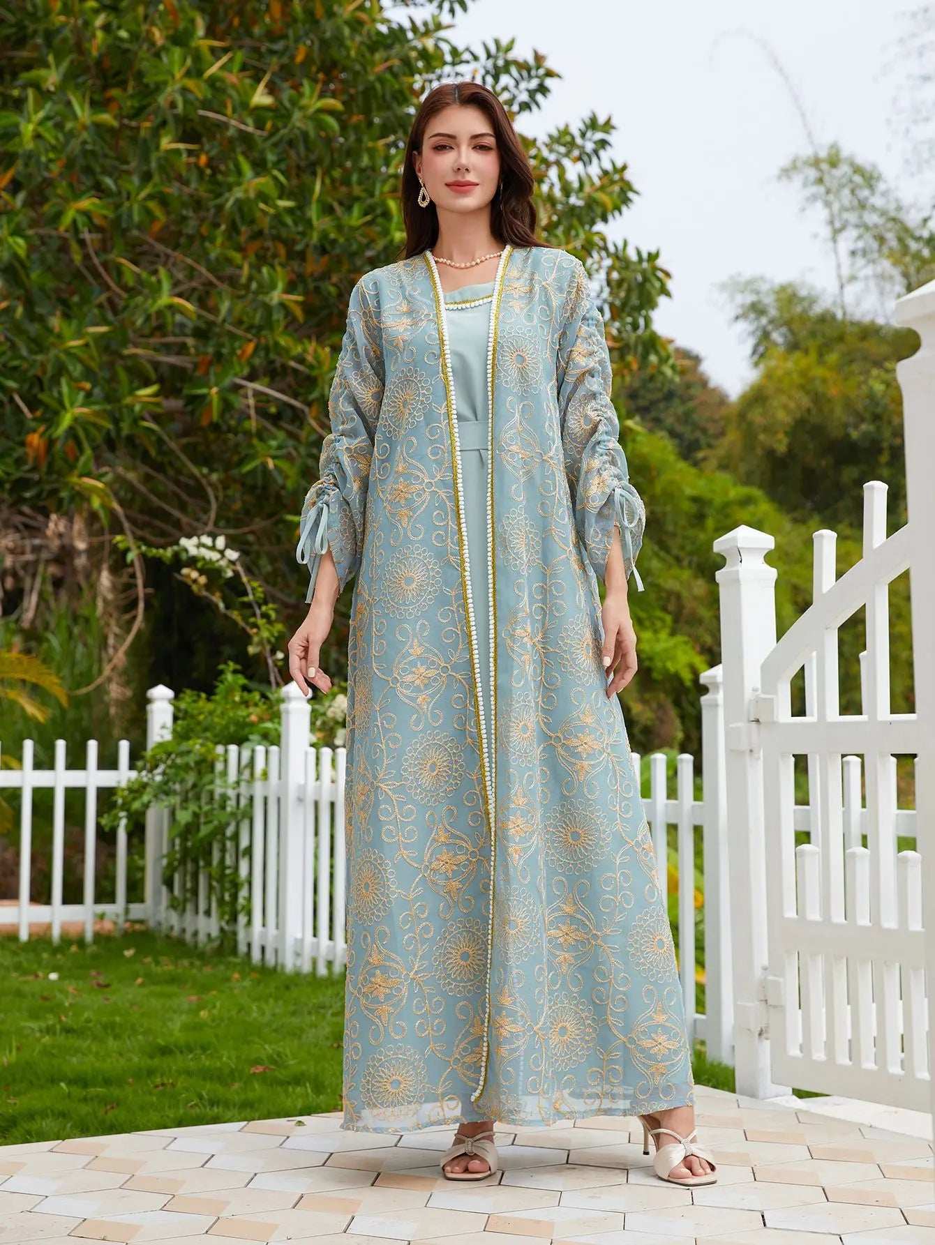 Twin Set Modest Abaya - Abaya Vida