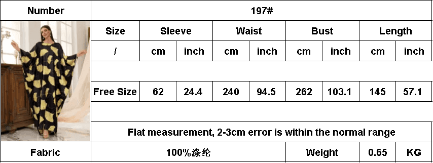 Golden Ginkgo Printed Abaya - Abaya Vida