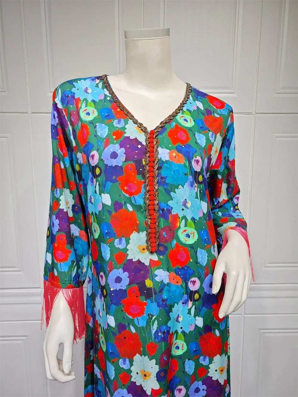 Tassel Grace Kaftan - Abaya Vida