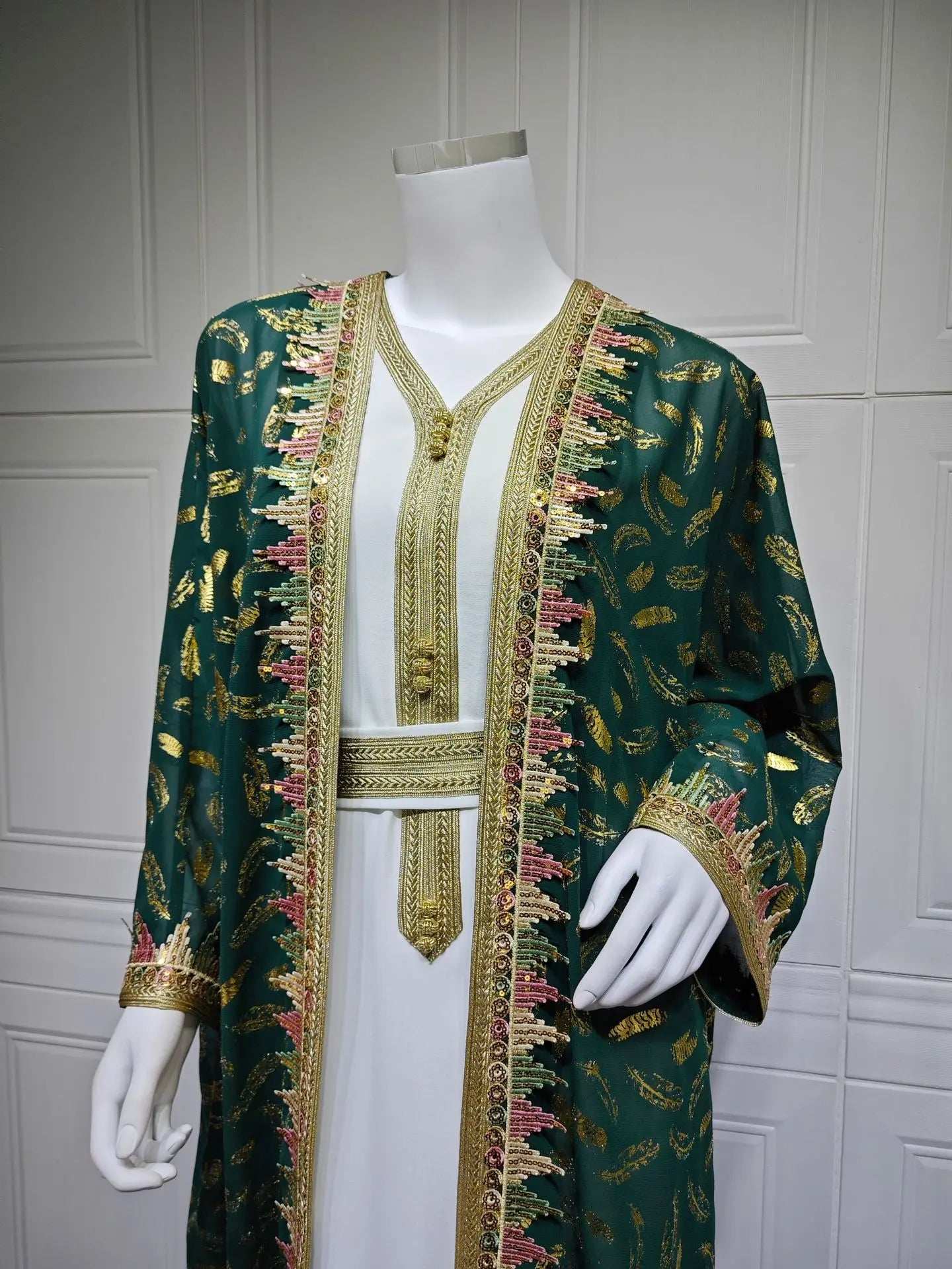 Regal 3-Piece Abaya Set - Abaya Vida