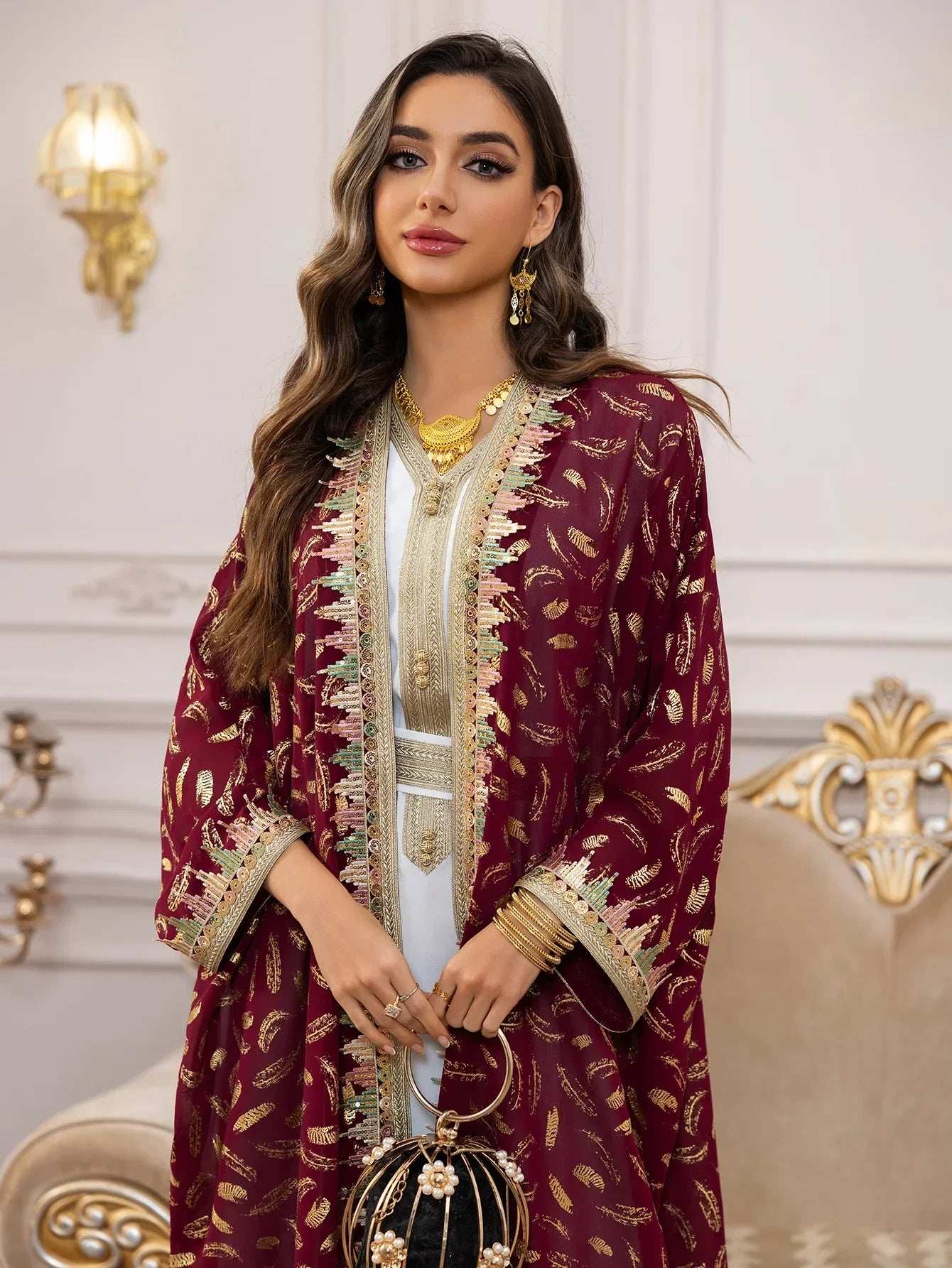 Regal 3-Piece Abaya Set - Abaya Vida