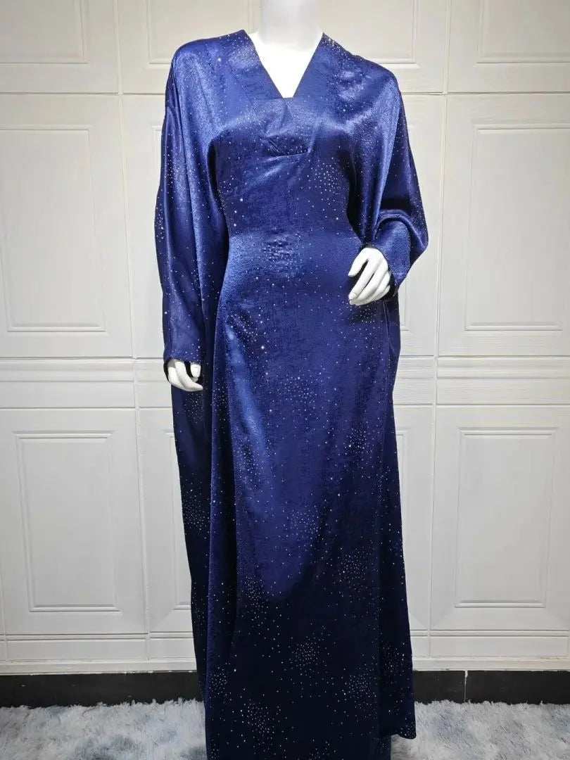 Satin Grace Abaya - Abaya Vida