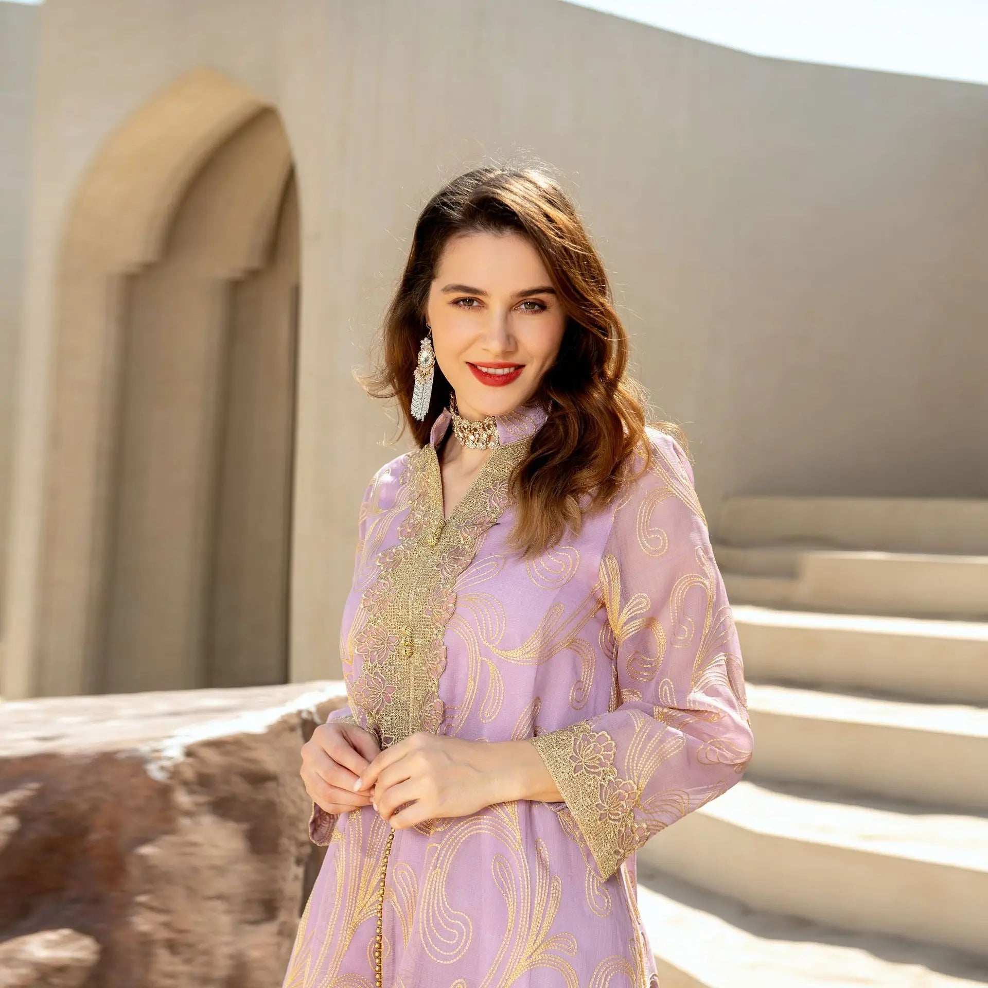 Elegant Wedding Kaftan Abaya - Abaya Vida