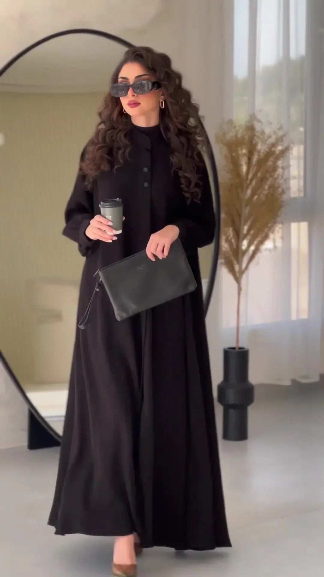 Elegant Streetwear Kaftan Abaya - Abaya Vida