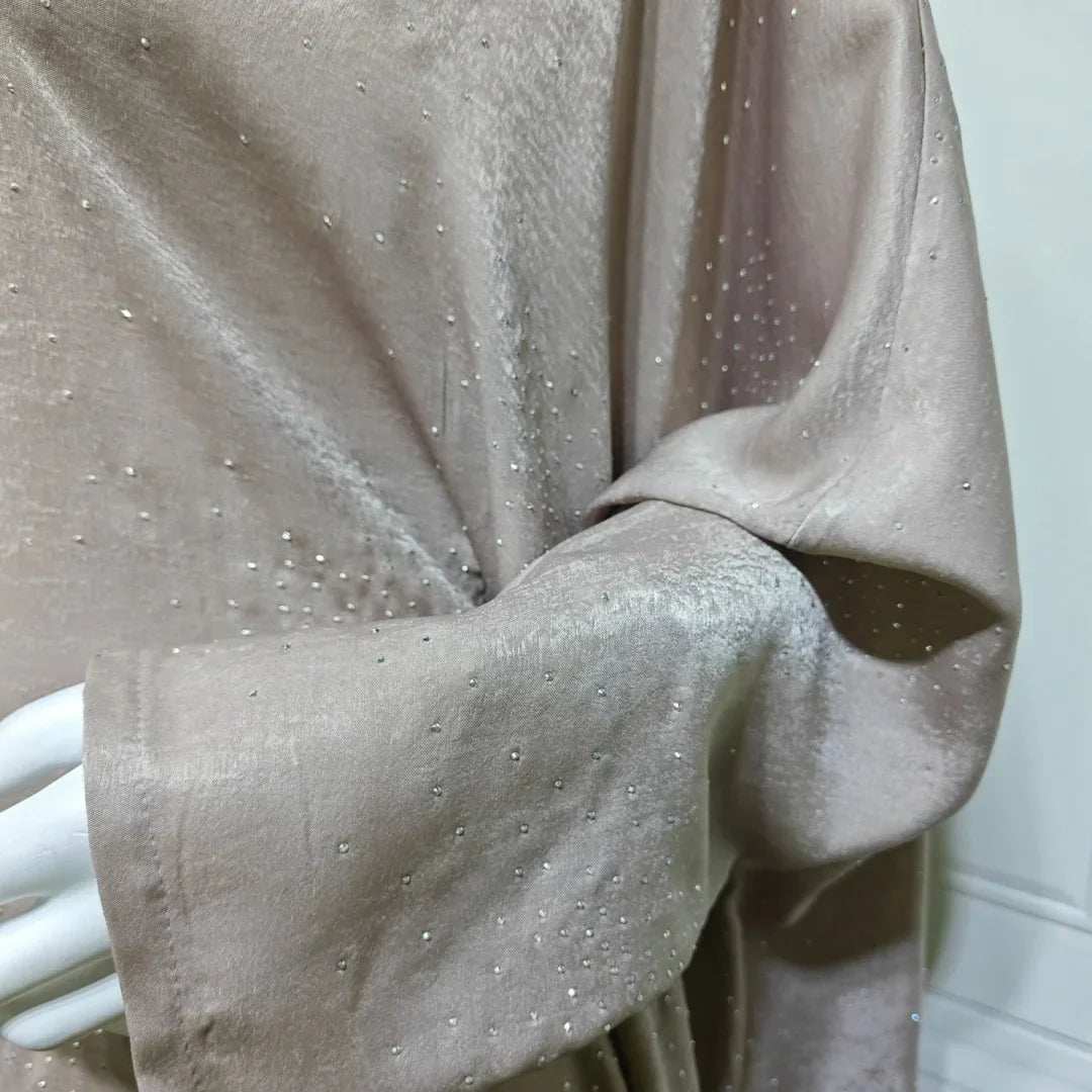 Satin Grace Abaya - Abaya Vida