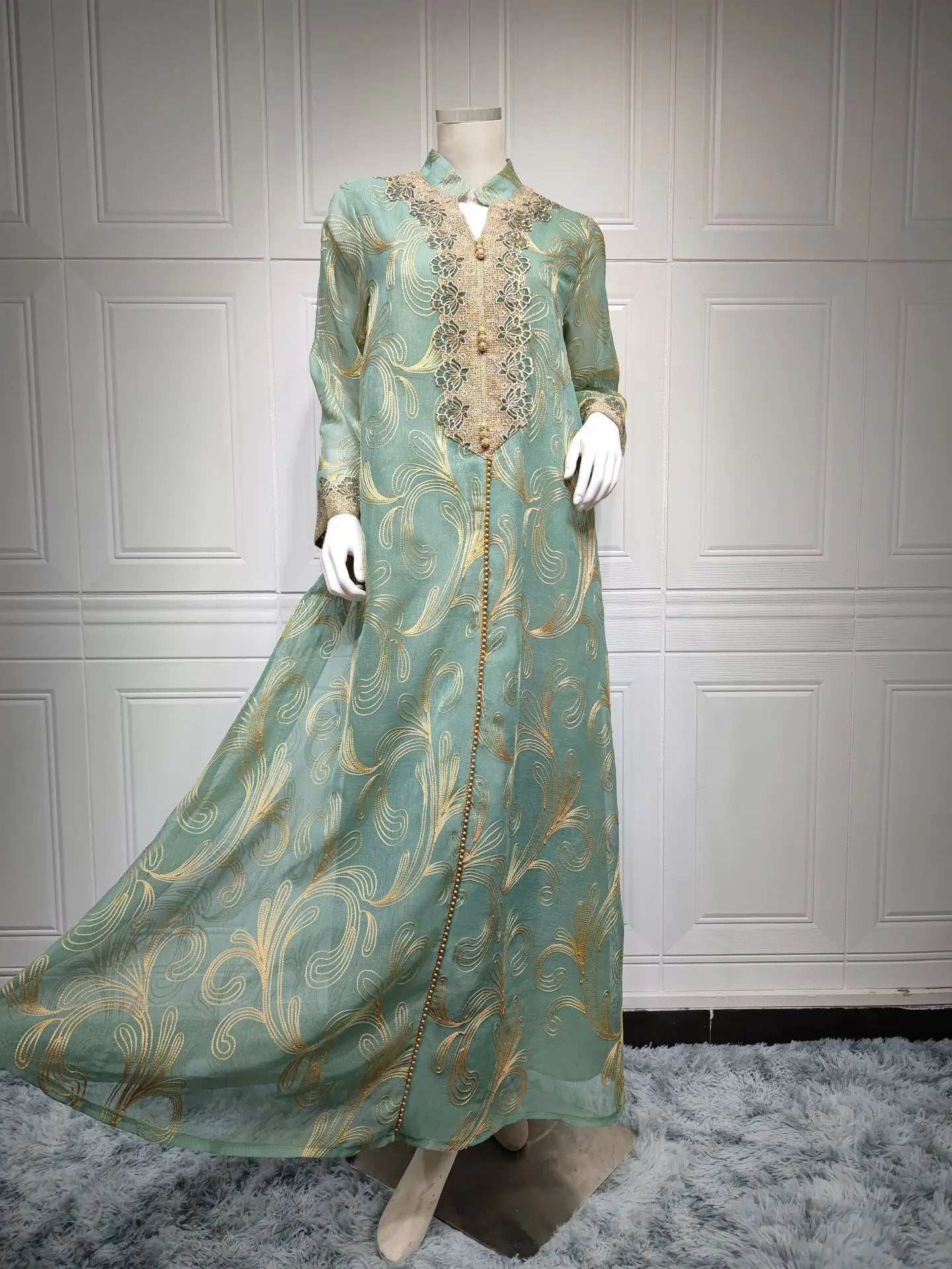 Elegant Wedding Kaftan Abaya - Abaya Vida