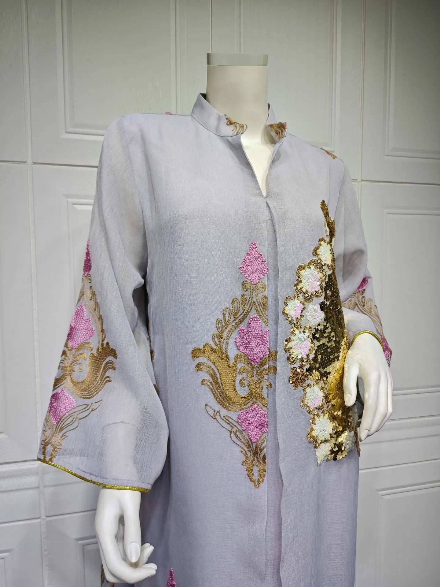 Midnight Radiance Abaya - Abaya Vida